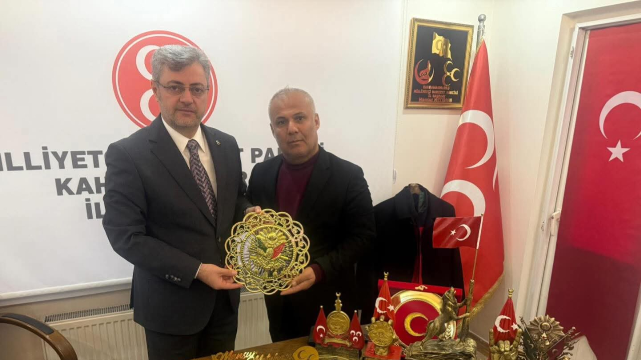 Kahramanmaraş’ta Teşkilat Buluşması: MHP İl Başkanı Mansur Metehan’a Nezaket Ziyareti
