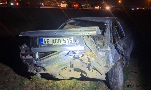 KAHRAMANMARAŞ’TA TRAFİK KAZASI: 1 YARALI