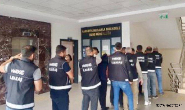 Kahramanmaraş’ta zehir tacirleri tutuklandı