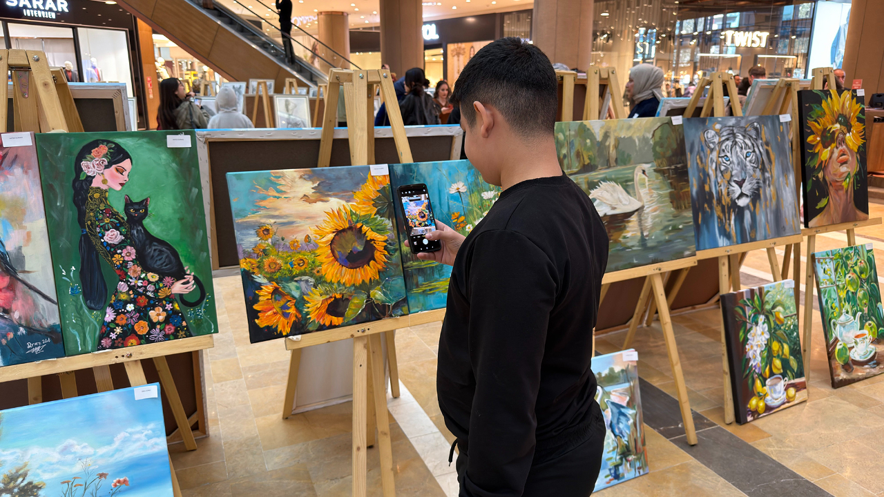 KAMEK Atölyelerinden Doğan Sanat Eserleri Vatandaşların Beğenisine Sunuldu