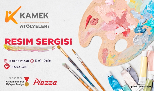 KAMEK’ten Renkli Final; Yıl Sonu Resim Sergisi Sanatseverlerle Buluşuyor