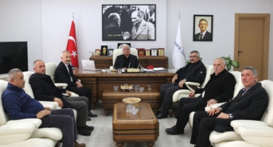 MHP Pazarcık İlçe Teşkilatından Belediye Başkanı Haydar İkizer’e Ziyaret