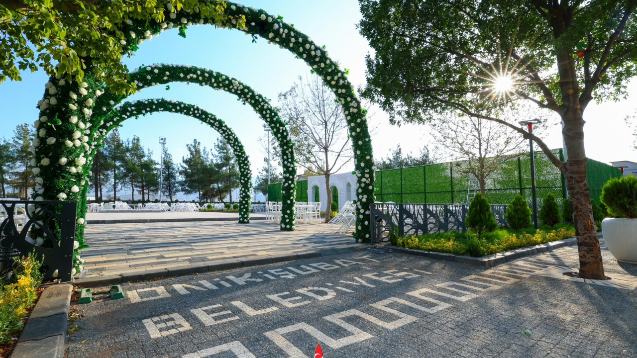 Onikişubat Belediyesi Kır Düğün Salonu Randevu Sistemi hizmete açıldı