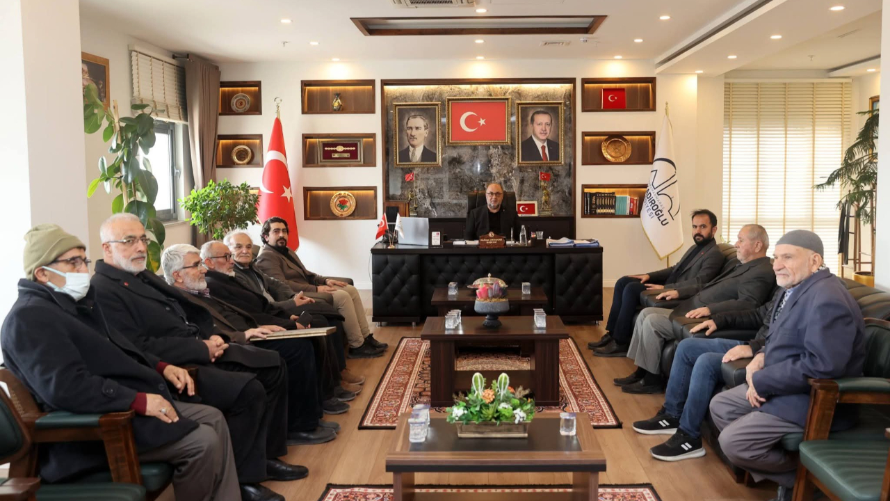 SAADET PARTİSİ KAHRAMANMARAŞ İL TEŞKİLATI DULKADİROĞLU BELEDİYESİ’Nİ ZİYARET ETTİ