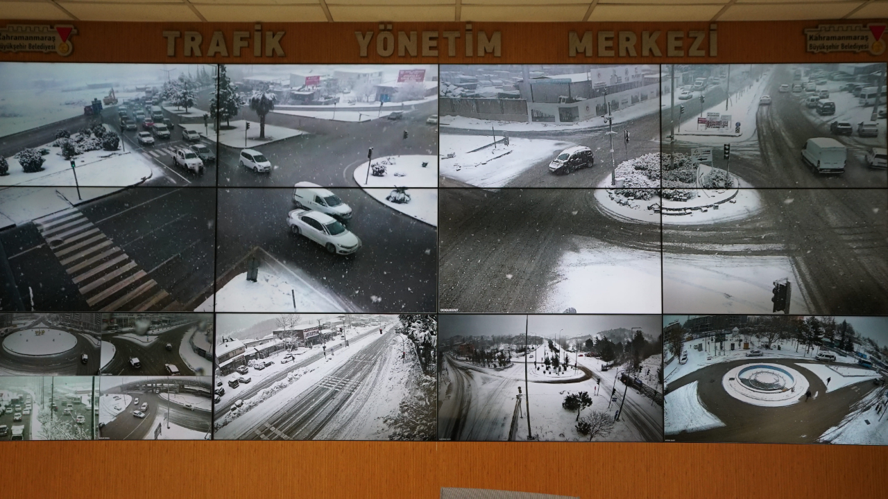 “Şehrin Gözleri” Yağışlarda İş Başında