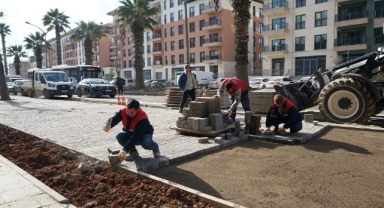 Trabzon Bulvarı’nda Altyapısı Tamamlanan Kısımlarda Üstyapıya Başlandı