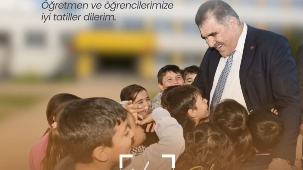 Türkoğlu Belediye Başkanı Mehmet Karaca’dan Öğrencilere Ara Tatil Mesajı