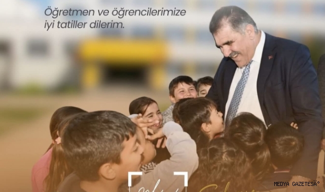 Türkoğlu Belediye Başkanı Mehmet Karaca’dan Öğrencilere Ara Tatil Mesajı