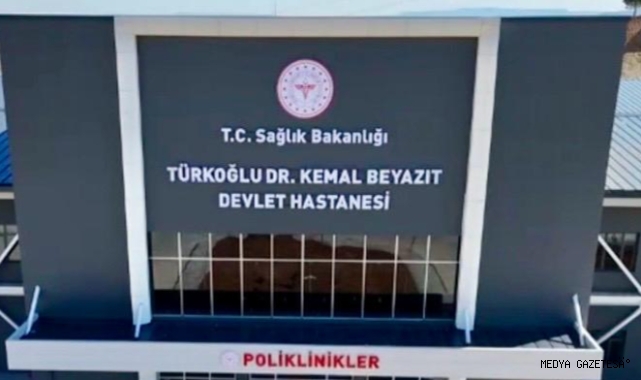 Türkoğlu Devlet Hastanesinde 10 Ayda 306 Bin Hastaya Sağlık Hizmeti