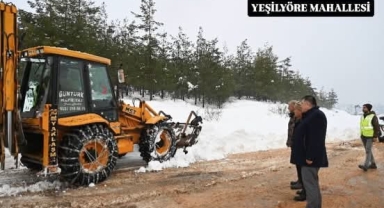 Türkoğlu’nda Karla Mücadele Seferberliği: Başkan Karaca Sahada Çalışmaları İnceledi