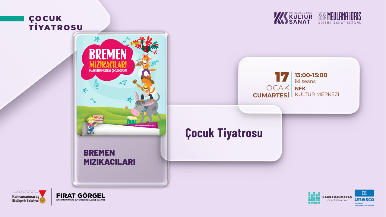 Yarıyıl Tatiline Büyükşehir İmzası; Çocuklara Tiyatro Şöleni
