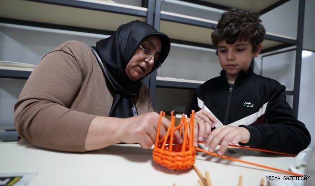 Anne Eli ve Çocukların Hayali Büyükşehir’in Atölyesinde Buluştu