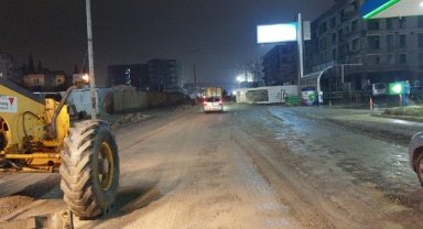 Asfalt Öncesi Yol Tamiratları Sürüyor