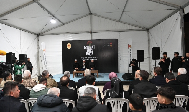 Asrın Felaketinin Yıl Dönümünde Kahramanmaraş Tek Yürek Oldu