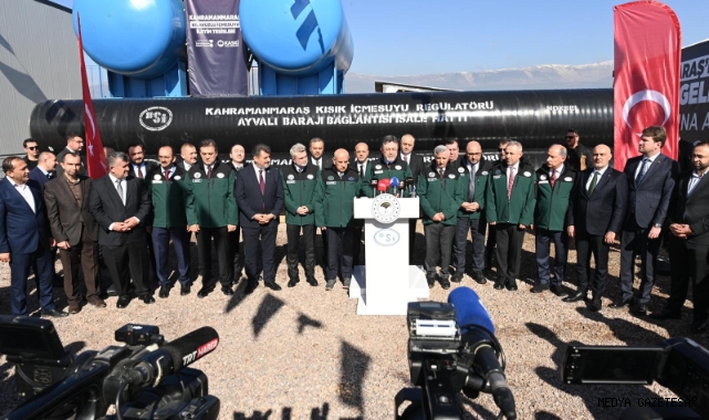 -Bakan Yumaklı: Kahramanmaraş’ın İçme Suyu Sorunu Kısık Projesi ile Kalıcı Çözüm Bulacak