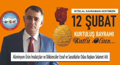 BAŞKAN ATLI’DAN 12 ŞUBAT KURTULUŞ BAYRAMI MESAJI