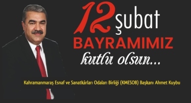 Başkan Kuybu’dan  12 Şubat Kurtuluş Bayramı mesajı