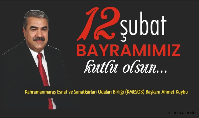 Başkan Kuybu’dan  12 Şubat Kurtuluş Bayramı mesajı