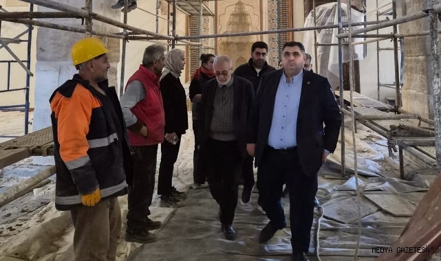 BAŞKAN VEKİLİ MEHMET BEŞEN: TARİHİ DEĞERLERİMİZİ KORUMAK BOYNUMUZUN BORCU