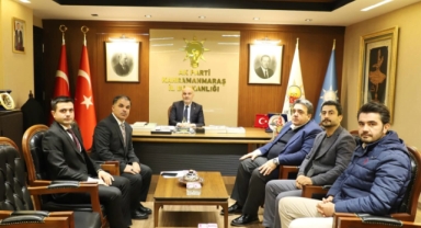 Birlik Haber-Sen’den AK Parti Kahramanmaraş İl Başkanlığı’na Ziyaret
