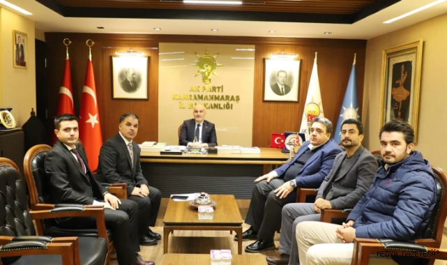Birlik Haber-Sen’den AK Parti Kahramanmaraş İl Başkanlığı’na Ziyaret