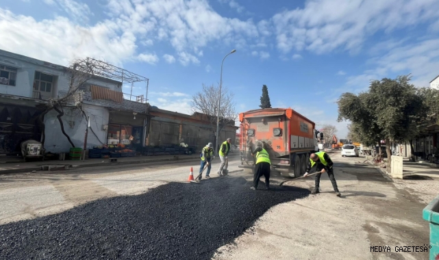 Büyükşehir’den Asfalt Mesaisi