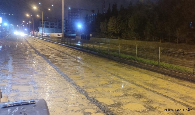 Büyükşehir’den Doğukent Yolunda Yoğun Çalışma