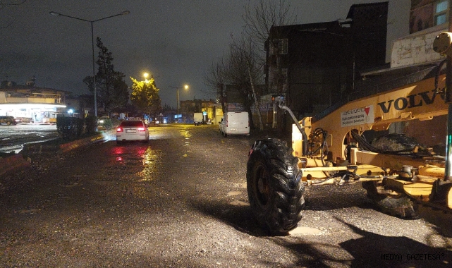 Büyükşehir’den Gece Seferberliği