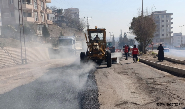 Büyükşehir, Dulkadiroğlu’nda Yolları Bir Bir Yenilemeye Devam Ediyor
