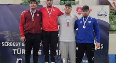 Büyükşehir’in Pehlivanları, Türkiye Güreş Şampiyonası’nda Kürsüde