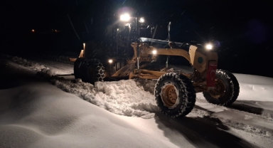 Büyükşehir, Kırsalda Karla Mücadelesini Sürdürüyor