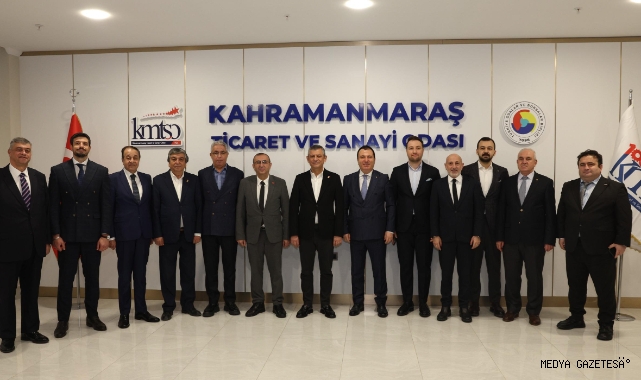 CHP Genel Başkanı Özgür Özel'den KMTSO'ya Ziyaret