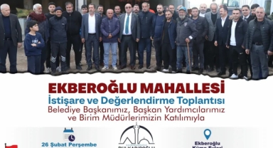 DULKADİROĞLU BELEDİYE BAŞKANI AKPINAR, EKBEROĞLU MAHALLESİ’NDE VATANDAŞLARLA BULUŞACAK
