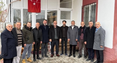 Dulkadiroğlu Belediye Başkanı Mehmet Akpınar’dan Elbistan’da Taziye Ziyareti