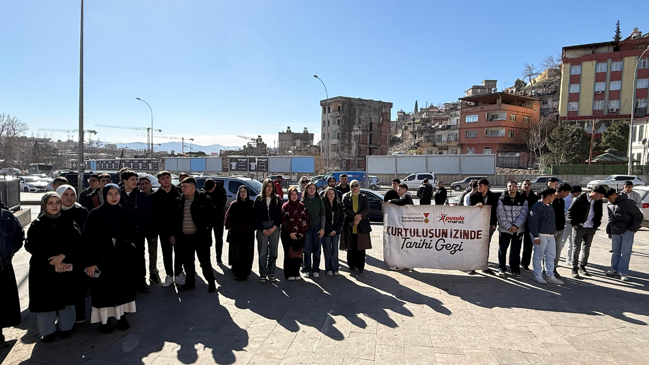 Gençler Kahramanmaraş’ın Kurtuluş İzlerini Adım Adım Keşfetti