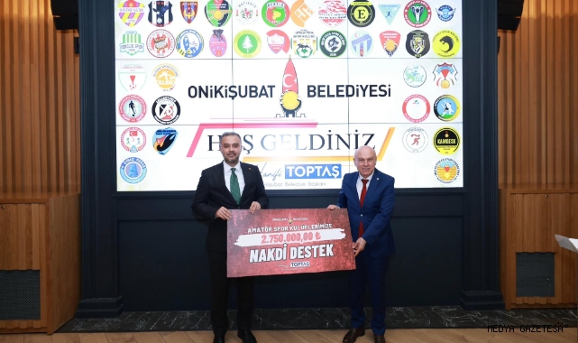 Hanifi Toptaş’tan Amatör Spor Kulüplerine 2 Milyon 750 Bin TL Destek