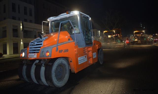 Hükümet Bulvarı’nda Altyapının Ardından Asfalt da Tamam