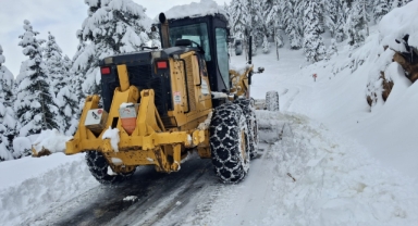 İlçelerde Kar Temizliği İçin Büyükşehir Sahada