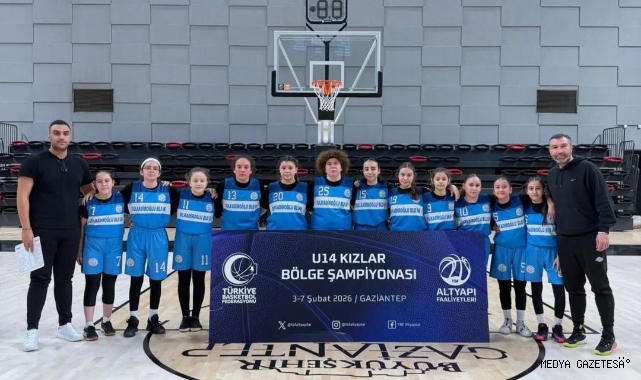 Kahramanmaraş’ın Gururu U14 Kız Basketbol Takımı Türkiye Finalleri Yolunda