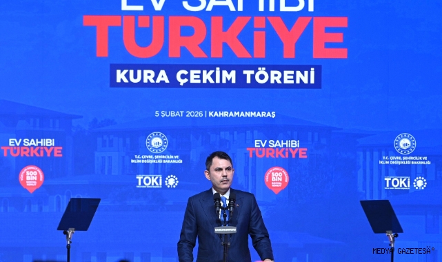 Kahramanmaraş’ta 8 bin 195 Sosyal Konutun Hak Sahibi Belirlendi