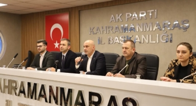 KAHRAMANMARAŞ’TA AK PARTİ ONİKİŞUBAT İLÇE DANIŞMA TOPLANTISI GERÇEKLEŞTİRİLDİ