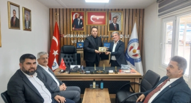 KAHRAMANMARAŞ’TA ANLAMLI ZİYARET: DİVA-SEN’DEN KABZIMALLAR ODASI’NA HAYIRLI OLSUN BULUŞMASI