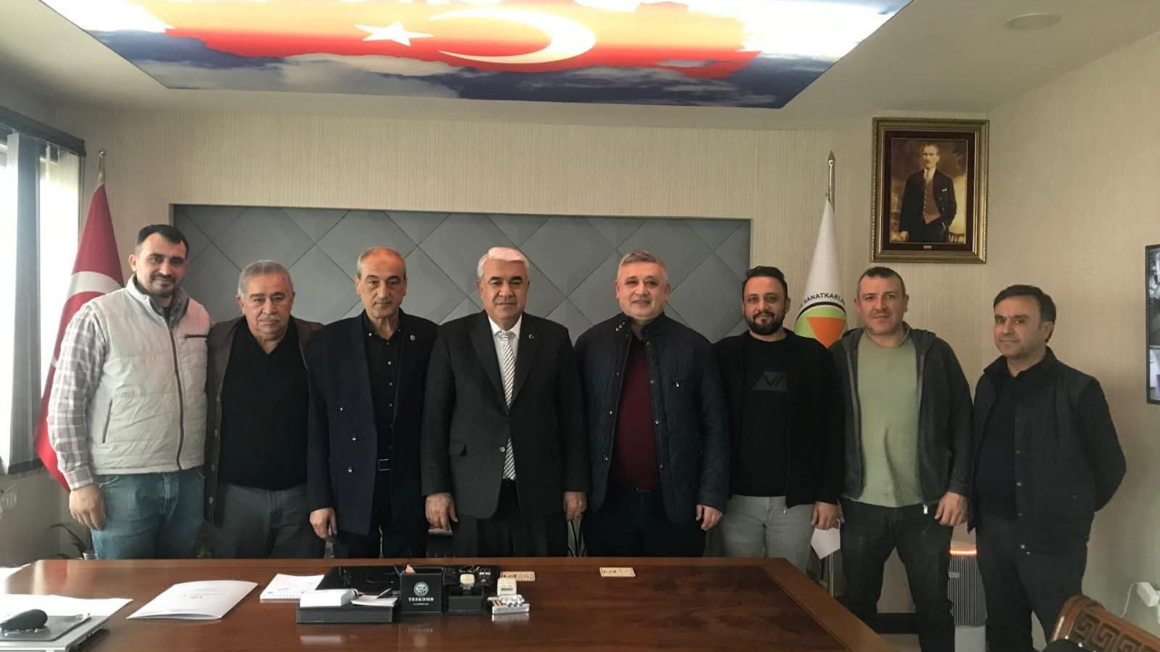 Kahramanmaraş’ta Anlamlı Ziyaret: Sandalyeciler Odası’ndan Birlik Başkanına Teşekkür