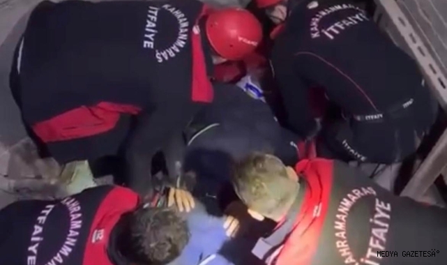 Kahramanmaraş’ta Asansör Boşluğuna Düşen Vatandaş Yaralandı 