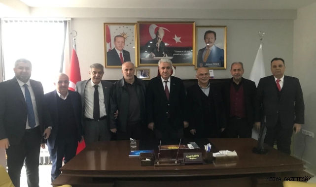 KAHRAMANMARAŞ’TA ESNAF TEŞKİLATINDAN ELBİSTAN’A HAYIRLI OLSUN ZİYARETİ