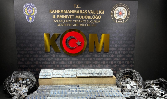 Kahramanmaraş’ta Kaçakçılık ve Narkotik operasyonu: 4 tutuklama