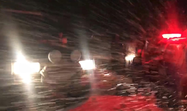 Kahramanmaraş’ta Kar ve Tipi Ulaşımı Felç Etti