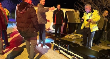 Kahramanmaraş’ta servis aracı devrildi: 10 yaralı 