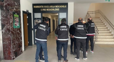 -Kahramanmaraş’ta zehir tacirleri tutuklandı 