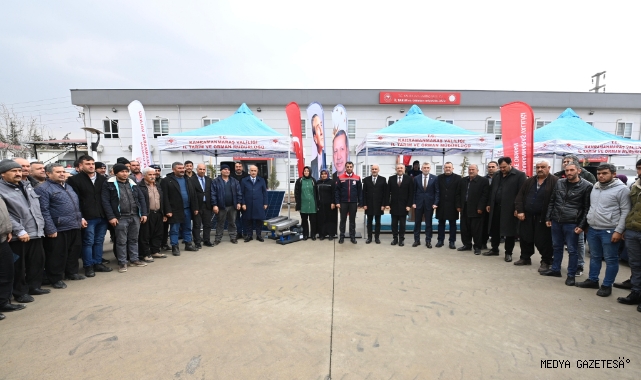 Kahramanmaraşlı Çiftçilere İş Makinesi Desteği